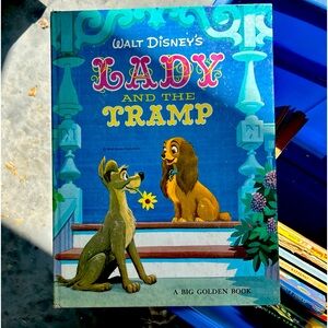 Walt Disneys Lady and the Tramp A Big Golden Book